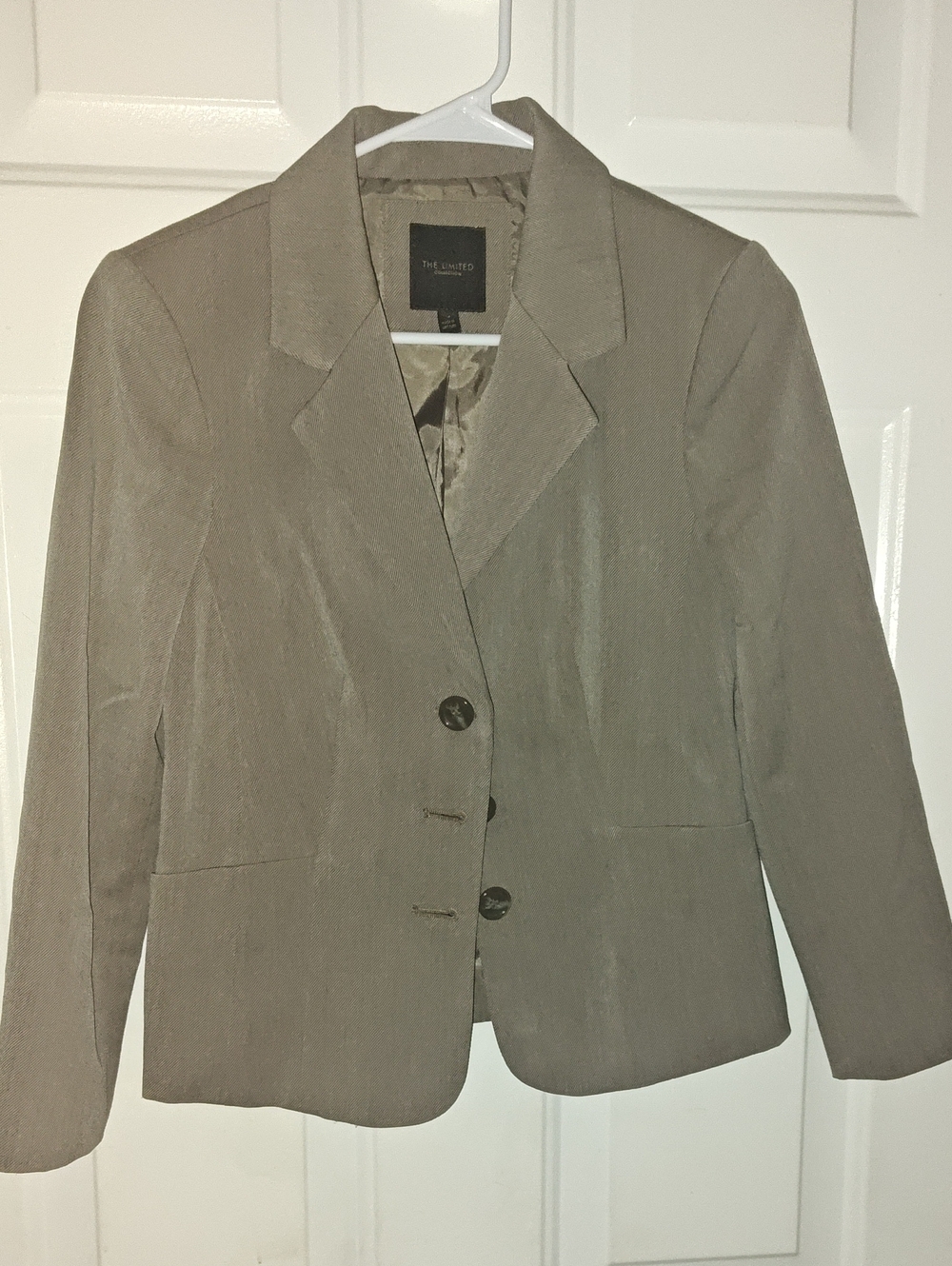 The Limited Women's Taupe Blazer Jacket